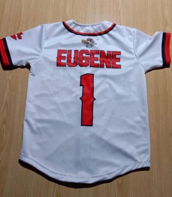 Custom Baseball Uniform Set – Red Trim