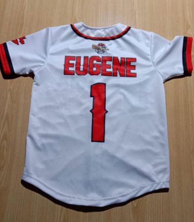 Custom Baseball Uniform Set – Red Trim