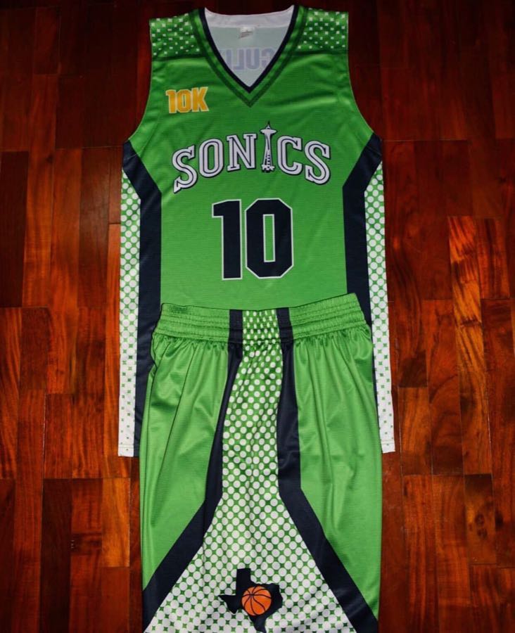 Custom Basketball Uniform Set – Green & Navy