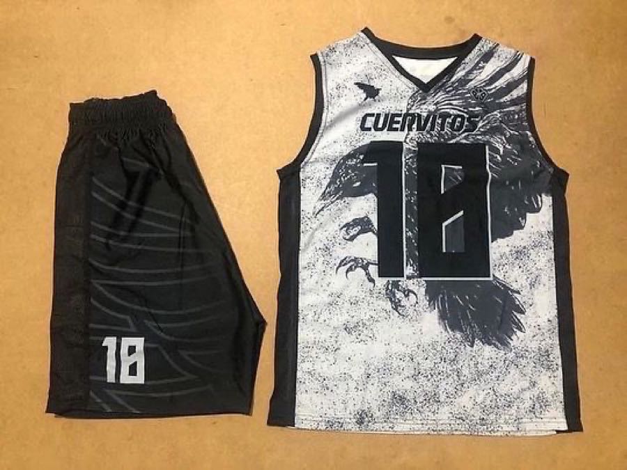 Custom Basketball Uniform Set – Raven Graphic