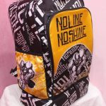 Custom Sports Backpack – Black & Yellow