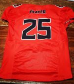 Custom Football Jersey – Red