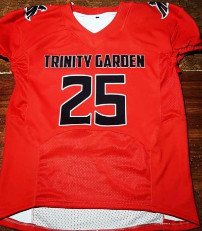 Custom Football Jersey – Red