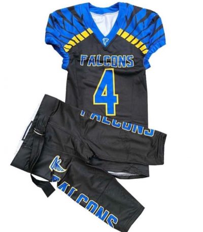 Custom Football Jersey & Pants Set – Tiger Stripe