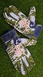 Custom Football Receiver Gloves – Digital Camo
