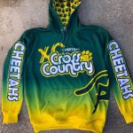 Custom Cross Country Hoodie – Ombre