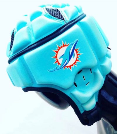 Custom Padded Scrum Cap – Teal