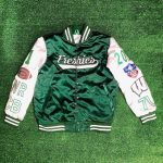 Custom Varsity Letterman Jacket – Green