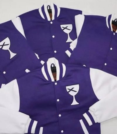 Custom Varsity Letterman Jacket – Purple