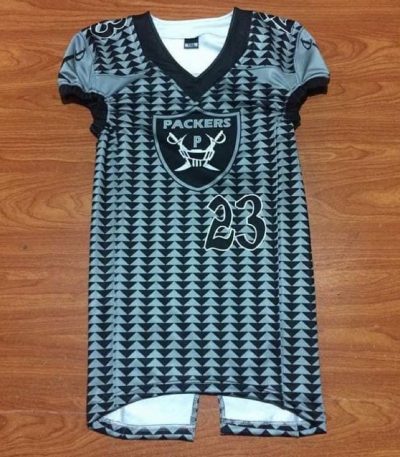 Custom Dress-Cut Team Jersey – Geometric Print