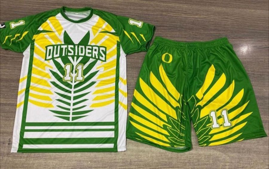 Custom Soccer Uniform Set – Green & White