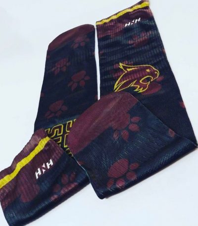 Custom Athletic Socks – Camo Print