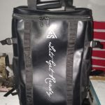 Custom Insulated Utility Backpack – Black with Logo Print