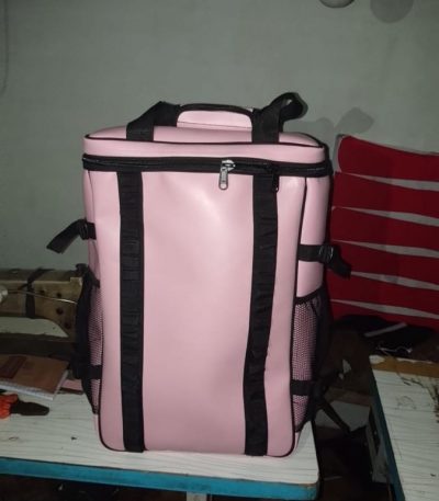 Custom Insulated Utility Backpack – Pink