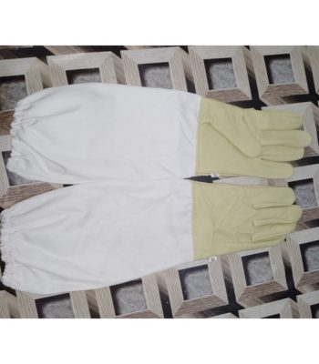 Beekeeping Gloves – Yellow Leather