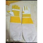 Beekeeping Gloves – Yellow Leather