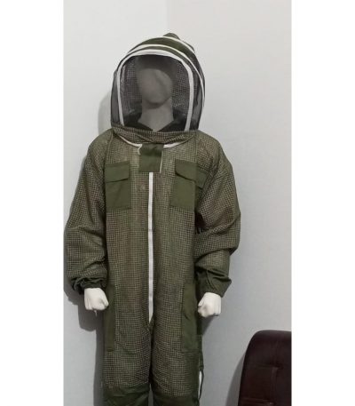 Full-Mesh Beekeeping Suit – Olive Green