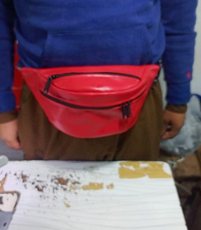 Custom Waist Bag – Red