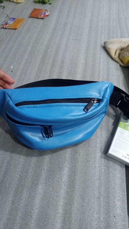 Custom Waist Bag – Sky Blue