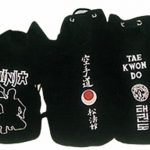 Custom Boxing Gym Bag – Black