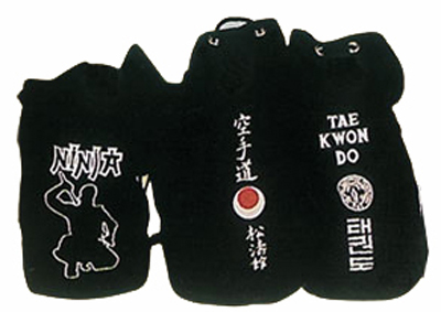 Custom Boxing Gym Bag – Black