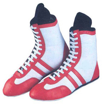 Custom Boxing Boots – Red & White