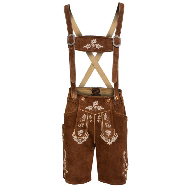 Custom Lederhosen Shorts – Tan