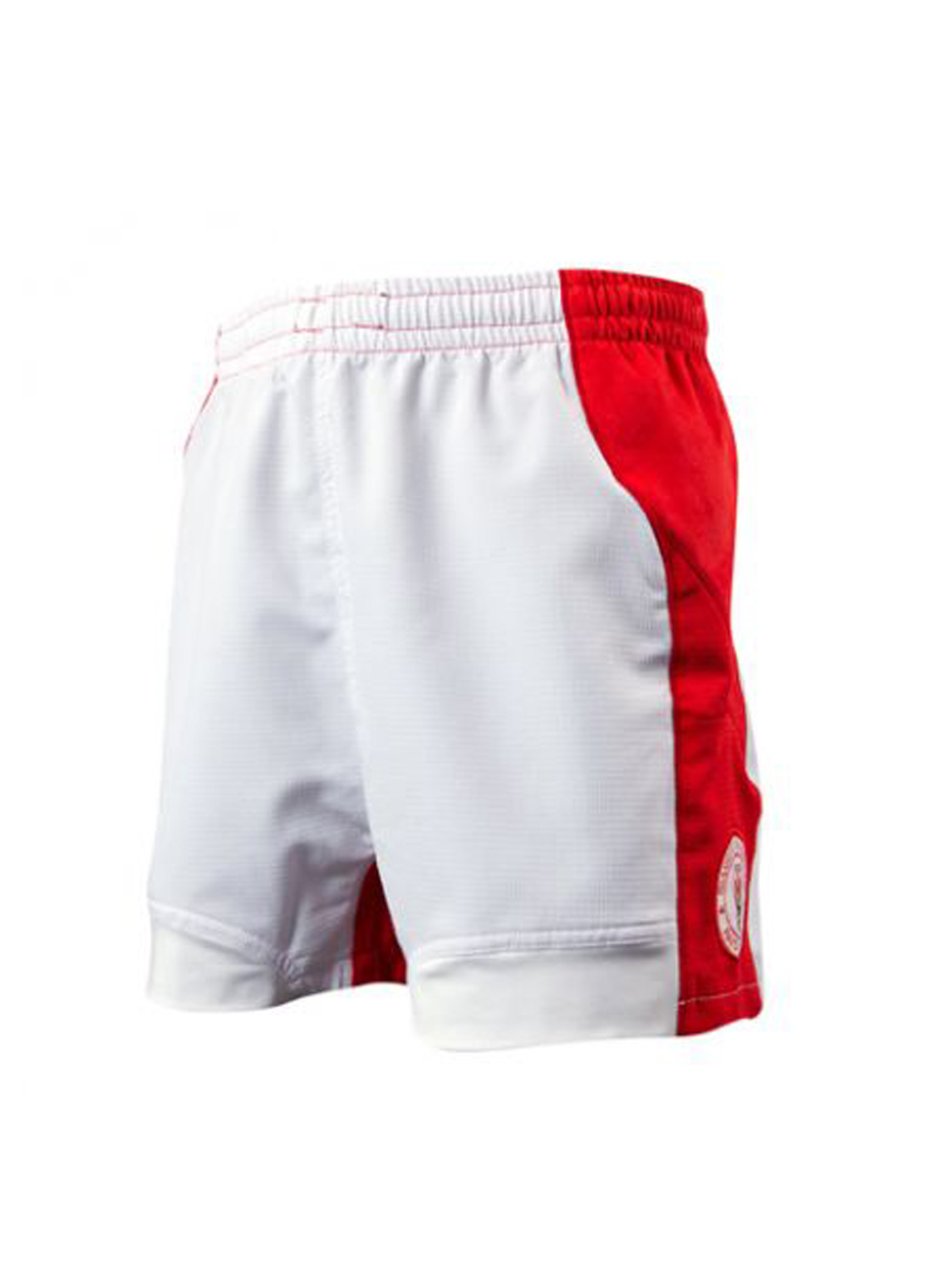 xhs_rugby_uni_001 Custom Rugby Shorts – White & Red