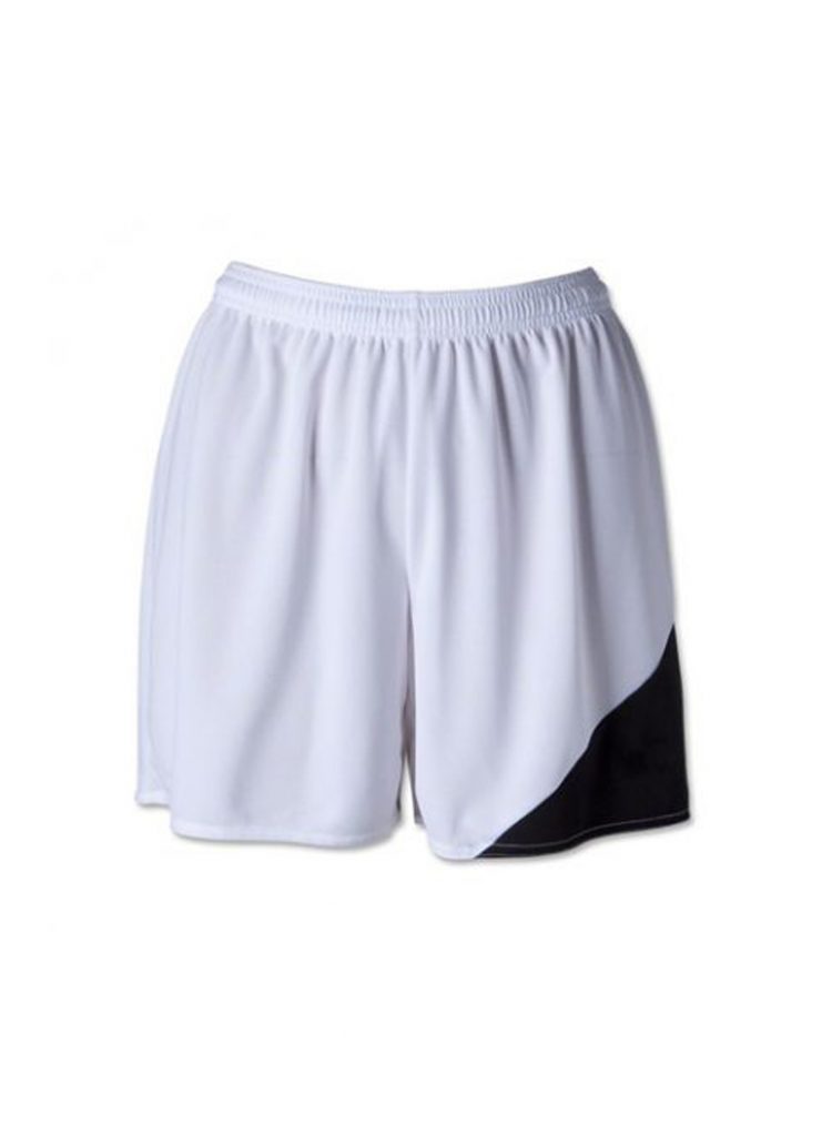 Custom Soccer Shorts – White & Black