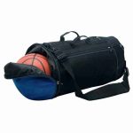 Custom Sports Duffel Bag – Black