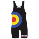 Custom Wrestling Singlet – Bullseye Print