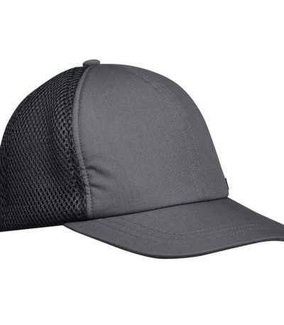 Custom Trucker Hat – Grey & Black