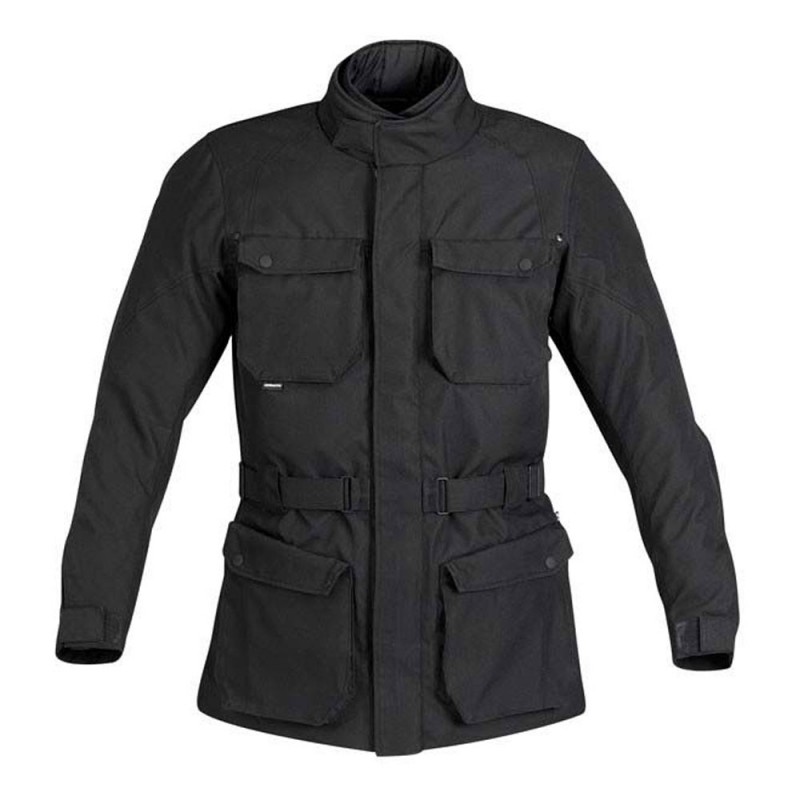 xhs_txt_jac_001 Custom Textile Jacket – Black