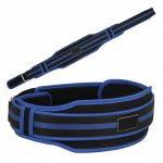 Custom Weight Lifting Belt – Blue