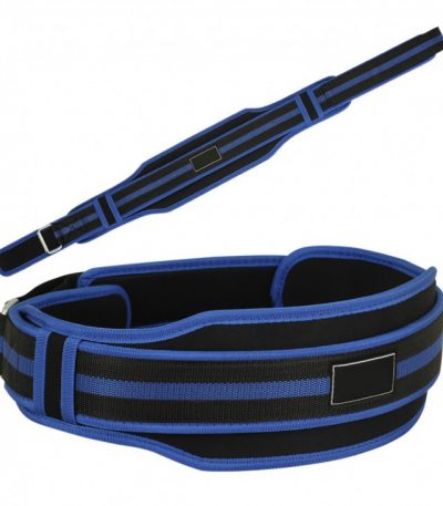 Custom Weight Lifting Belt – Blue
