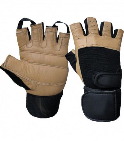 Custom Weight Lifting Gloves – Tan