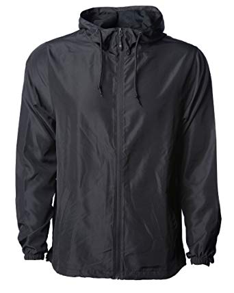 xhs_winder_breaker_001 Custom Windbreaker – Black
