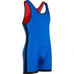 Custom Wrestling Singlet – Blue & Red
