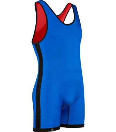 Custom Wrestling Singlet – Blue & Red